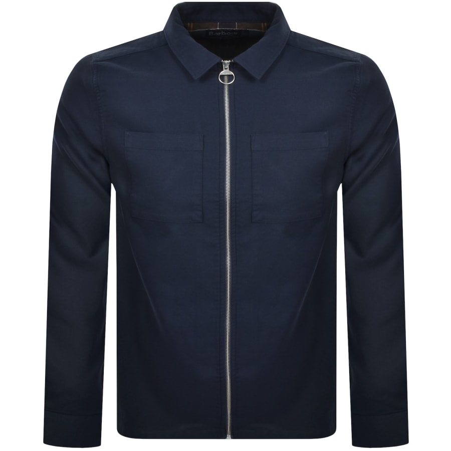 Barbour Dalton Overshirt Navy Mainline Menswear